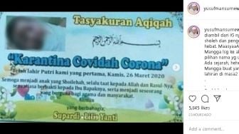 Viral Bayi Bernama Covid dan Corona, Ustaz Yusuf Mansur Ungkap Maknanya