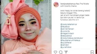 Ikut Tantangan Pass the Palette, Begini Aksi Lovely Natasha Si MUA Cilik