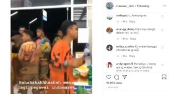 Viral Pemotor Trail Berlumpur Masuk Minimarket Bikin Warganet Meradang