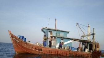 Curi Ikan di Perairan Bengkalis, Tiga Nelayan Malaysia Ditangkap