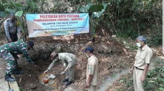 Punya Dam Parit, Petani di Gunungkidul Berharap Bisa Panen Tiga Kali