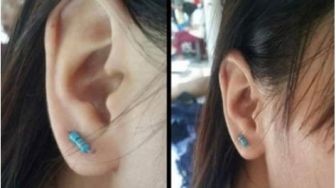 Cewek Pakai Anting Anti Mainstream, Anak Teknik Auto Salfok!