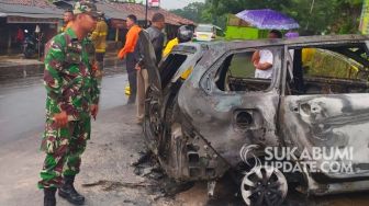 DUAAARR! Mobil Meledak di Kota Medan, Satu Orang Meninggal Dunia