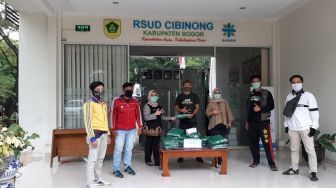 Ambil Bagian Perangi Corona, Tira-Persikabo Donasikan APD ke RSUD Cibinong