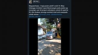 Viral! Warga Maguwoharjo Semangati Pasien Diduga Positif Corona