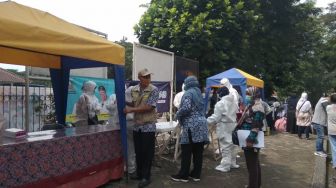 Gugus Tugas Covid-19 Banten Rapid Test Ratusan Warga Lebak
