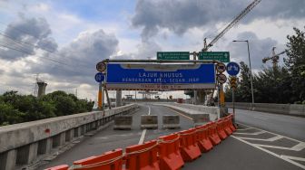 Jalan Layang Tol Jakarta - Cikampek Ditutup