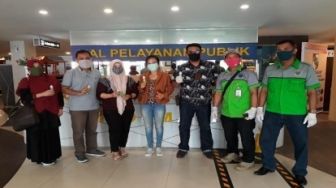 DPW LPLHI-KLHI Riau Bagikan Hand Sanitizer Produksi Sendiri