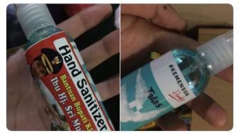 Hand Sanitizer Berstiker Bupati Klaten, Laode: Bupati Tanpa Rasa Malu