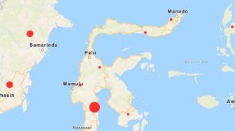 Ada 610 kasus positif covid-19 di pulau Sulawesi, terbanyak di Sulsel