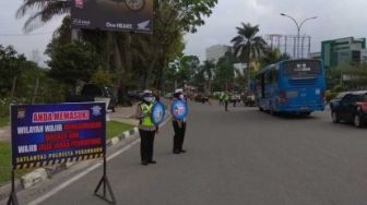 Mulai Hari Ini, Jalan Sudirman dan Soebrantas Ditutup 18 Jam