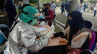 Dinas Kesehatan Kabupaten Bantul Fasilitasi Rapid Test untuk Wartawan