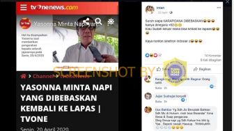 CEK FAKTA: Benarkah Hanya Indonesia yang Bebaskan Napi Saat Pandemi Corona?