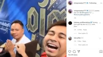 Diberi Amanah, 5 Potret Akrab Vicky Prasetyo dan Raffi Ahmad