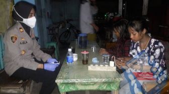 Masa PSBB, Kapolsek Wonoayu Lakukan Sidak Ke Beberapa Tempat Tongkrongan