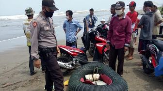 Pria Paruh Baya di Cikeusik Pandeglang Hilang Terseret Ombak