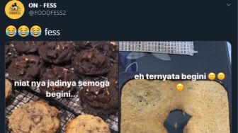 Malah Mirip Bantal Ibu Hamil, Penampakan Kue Kering Fail Ini Jadi Sorotan