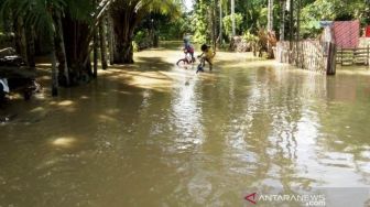 Kunjungi Pos Pengungsi Banjir Sintang, Kepala BNPB Pastikan Bantuan Tepat Sasaran