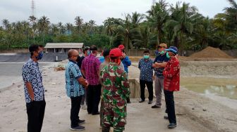 Pemkab Lebak Tutup Tambak Udang Ilegal Seluas 1,2 Hektare di Cihara Lebak