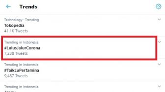 #LulusJalurCorona Trending, Anak SMA Rayakan Kelulusan via Online