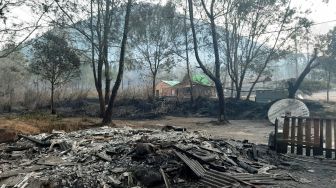 Hari Ini, Bom Air Dijatuhkan untuk Padamkan Kebakaran di Ijen