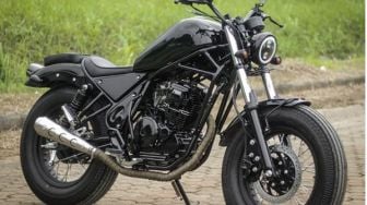 Cakep Betul, Begini saat Yamaha Scorpio Dipaksa Dandan ala Honda Rebel