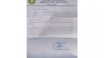 Pemerintah Desa di Bengkalis Imbau Warga Penerima Takjil Segera Rapid Tes