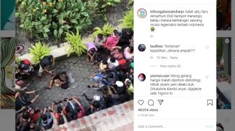 Fans Didi Kempot Nangis Sesenggukan, Warganet Justru Miris Melihat Hal Ini