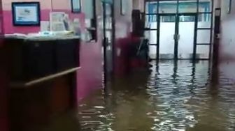 Belum Usai Corona, Banjir Rendam Ratusan Hunian dan Rumah Sakit di Cilegon