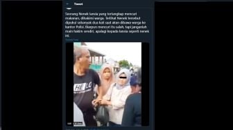 Viral Video Nenek Lansia Diduga Curi Makanan, Langsung Dihakimi Warga