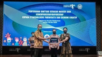 Gerakkan Industri Kreatif, Kemenparekraf Gelar #GerakanMaskerKain