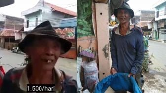 Mewek, Cerita Pilu Kakek Berpenghasilan Rp 1.500 Sehari