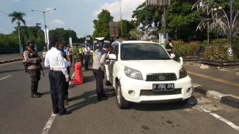 Ratusan Pemudik Diminta Putar Balik di Perbatasan Gunungkidul