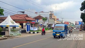 PSBB di Kecamatan Cicurug Sukabumi, Warga Masih Beraktivitas Seperti Biasa