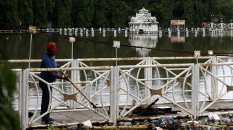 Banjir Ikut Rendam Situs Sejarah Putroe Phang