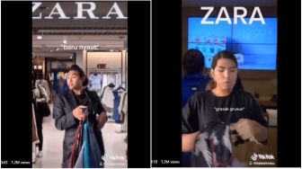 Parodikan Juteknya Karyawan ZARA, Curhatan Kocak Ini Jadi Viral