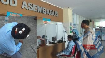 Dipukul Orang Tak Dikenal, Seorang Warga Situbondo Alami Luka Bocor 