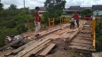 Lapor Pak Bupati Bangka! Jembatan Ini Memprihatinkan dan Nyaris Ambruk