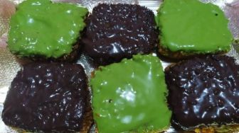 Krenyes dan Lezat, Resep Pisang Nugget Topping Greentea