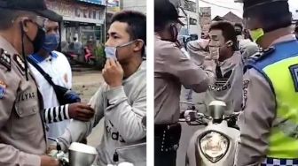 Kronologi Pemuda yang Pukul Petugas karena Ditegur Tak Pakai Masker