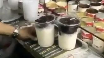 Dituang Susu Sekaleng, Cara Bikin Minuman Ini Buat Warganet Khawatir