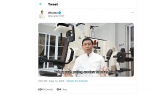 Wiranto Nyanyi Lagu Ajak Tak Mudik, Publik: Saya Langsung Urungkan Niat