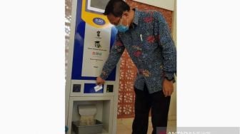 Unik! UNDIP Pasang ATM Beras untuk Mahasiswa Tak Mudik karena Wabah Corona