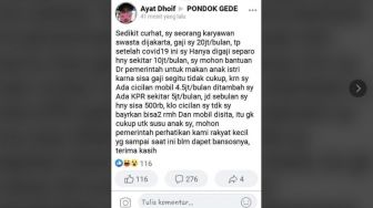 Curhat Gaji Rp 20 Juta Ngaku Rakyat Kecil Ini Klarifikasi Si Pengunggah