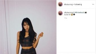 Ide Padupadan Crop Top Dita Karang, Anggota Girl Band K-pop Asal Indonesia