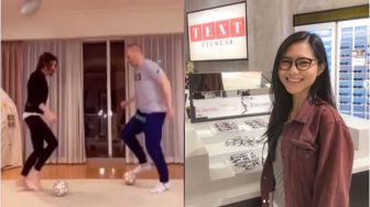 Andres Iniesta Main TikTok Bareng Istri, Rachel JKT48 Ikut Berkomentar