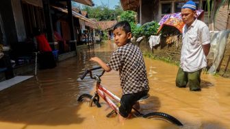 422 Rumah di Wanasalam Kabupaten Lebak Terendam Banjir