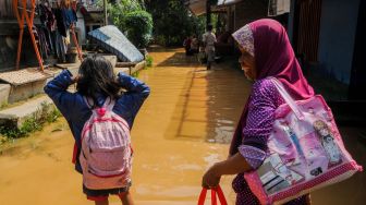 Ini Faktor Banjir Besar Yang Merendam Pemukiman di Kampung Cigalempong Rangkasbitung