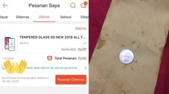 Mau Ngakak Takut Kualat! Beli Tempered Glass Murah, yang Datang Malah Beginian