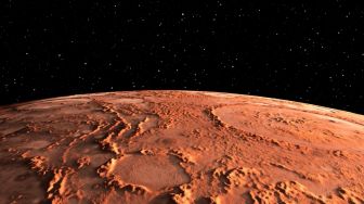 Ilmuwan Duga Danau Kutub di Mars Hanya Tanah Liat Beku